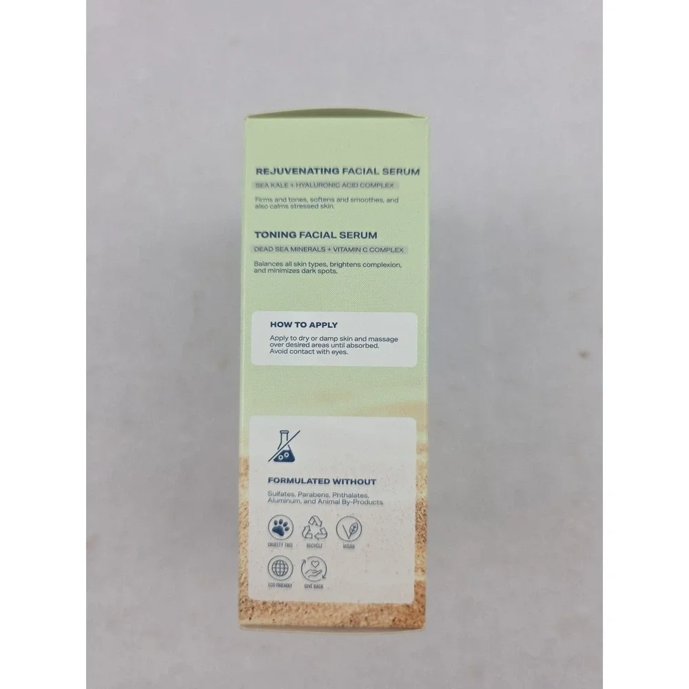 VITAMINS & SEA BEAUTY SERUMS SEA KALE HYALURONIC ACID + DEAD SEA MINERALS‎ VIT C